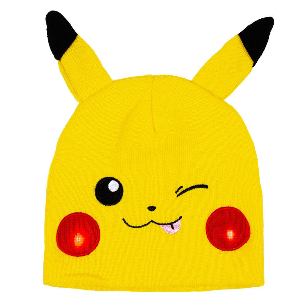 Pokemon Pikachu LED Beanie