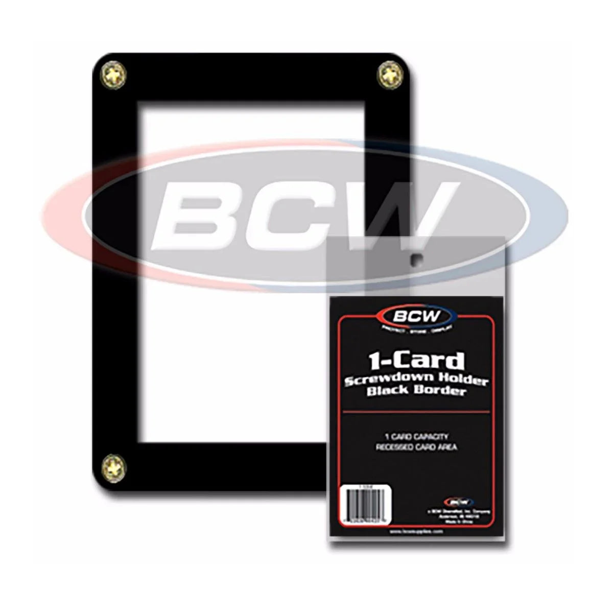 BCW 1-Card Screwdown Holder
