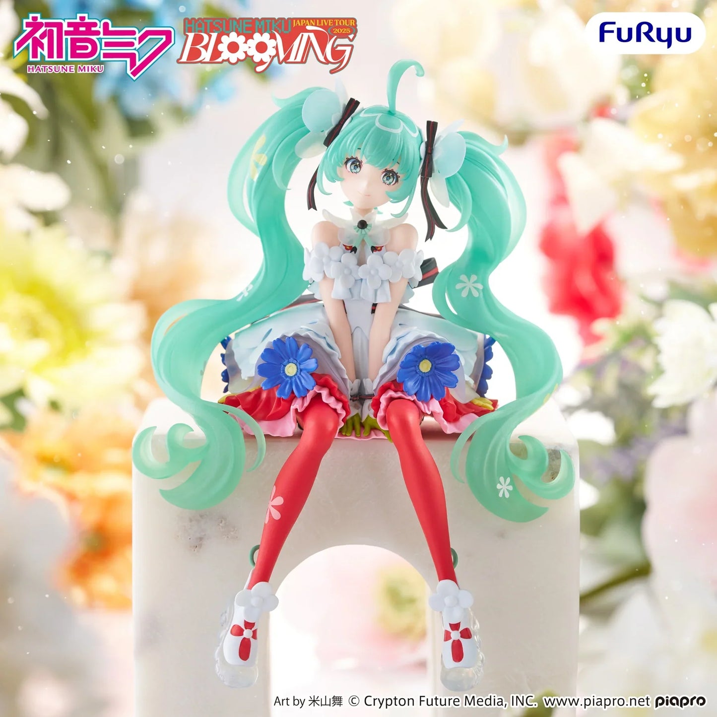 Live Tour 2025 Blooming Hatsune Miku Noodle Stopper Figure