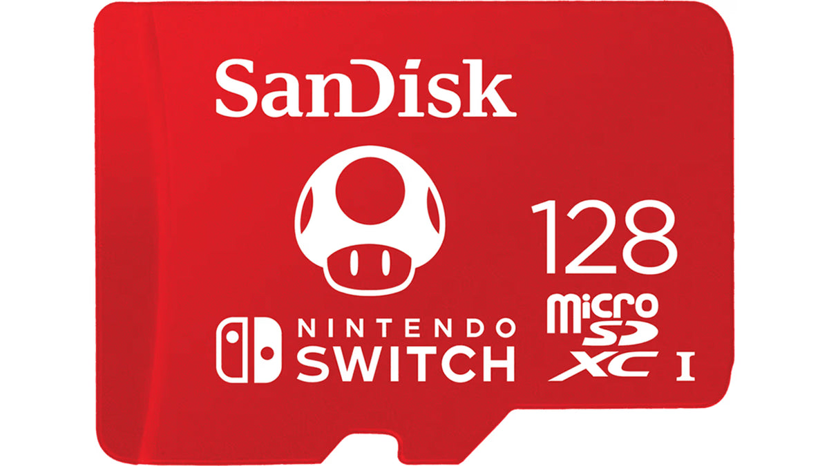 MicroSDXC 128 GB Memory Card for Nintendo Switch