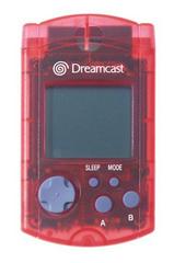 Red Dreamcast VMU - Sega Dreamcast