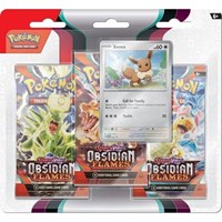 Obsidian Flames 3-Pack Blister (Eevee)