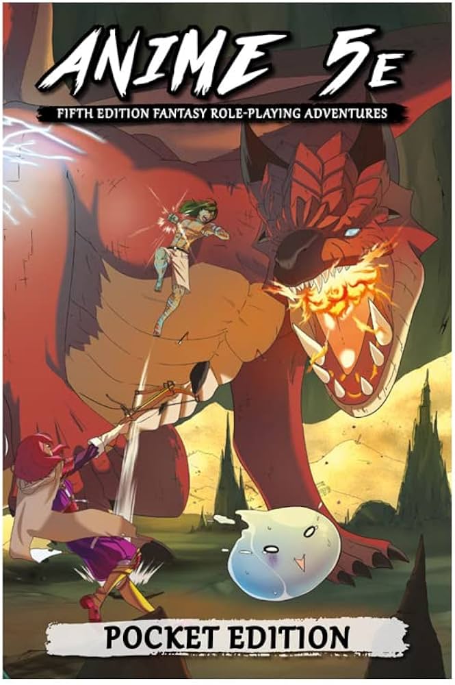 Anime 5E Rulebook Pocket Edition