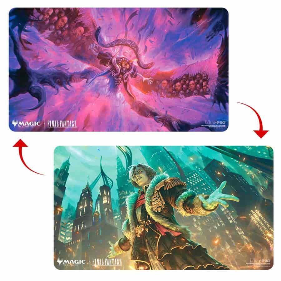 Ultra Pro Final Fantasy Double Sided Emet-Selch, Unsundered / Hades, Sorcerer of Eld Playmat