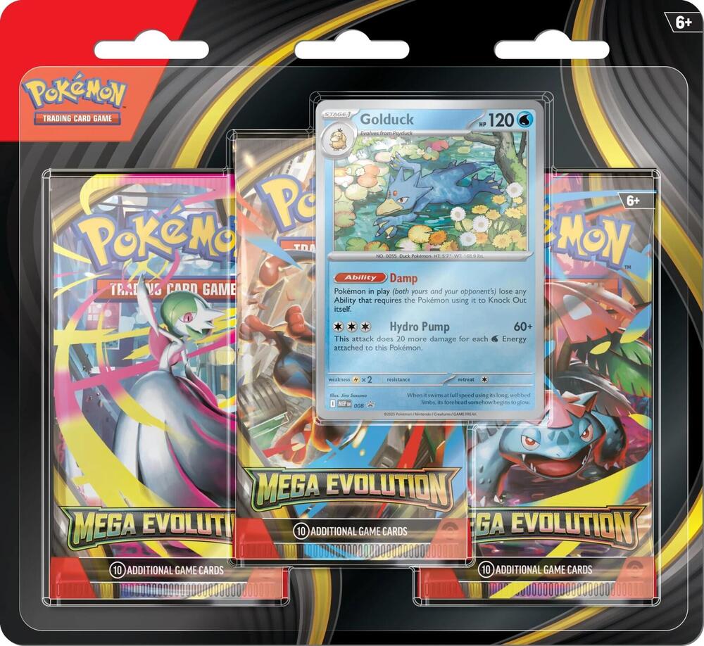 Mega Evolution 3-Pack Blister