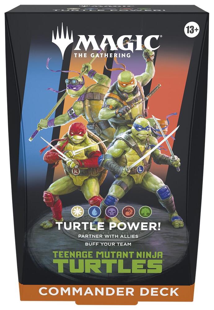 Magic Teenage Mutant Ninja Turtles Commander Deck - Turtle Power!