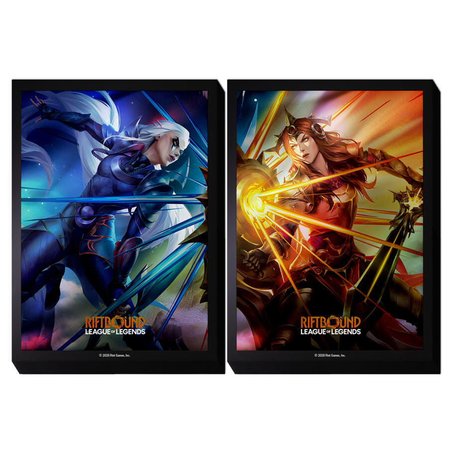 Riftbound League of Legends Diana vs. Leona Sleeves