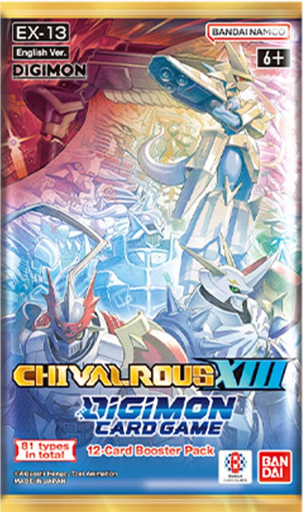 Digimon Chivalrous XIII Booster Pack