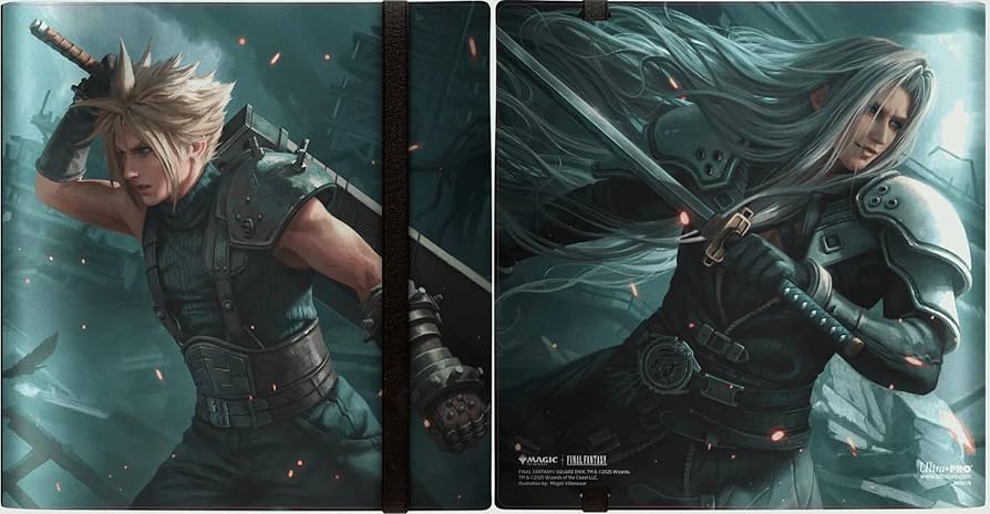 Magic: The Gathering FINAL FANTASY Cloud and Sephiroth 12-Pocket PRO-Binder