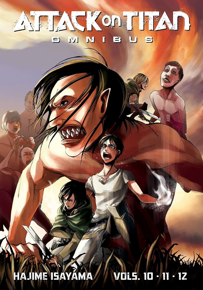 Attack on Titan Omnibus Vol. 10-12 - New