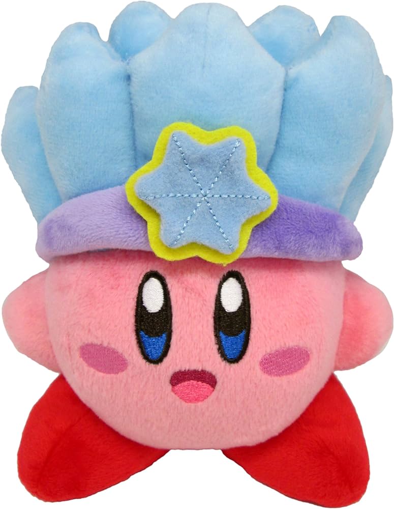 Little Buddy Ice Kirby 6" Plush