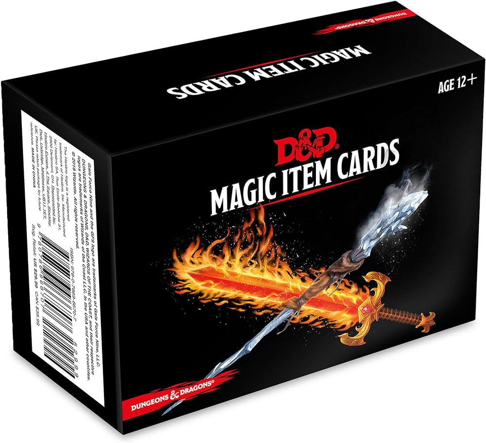 D&D: Magic Item Cards