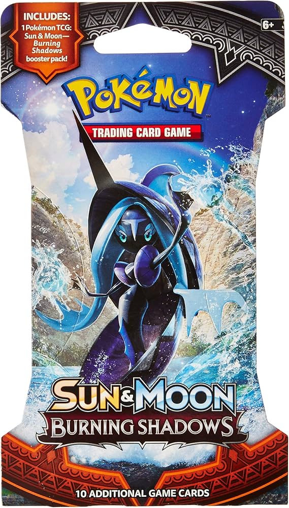 Pokemon Burning Shadows Sleeved Booster Pack