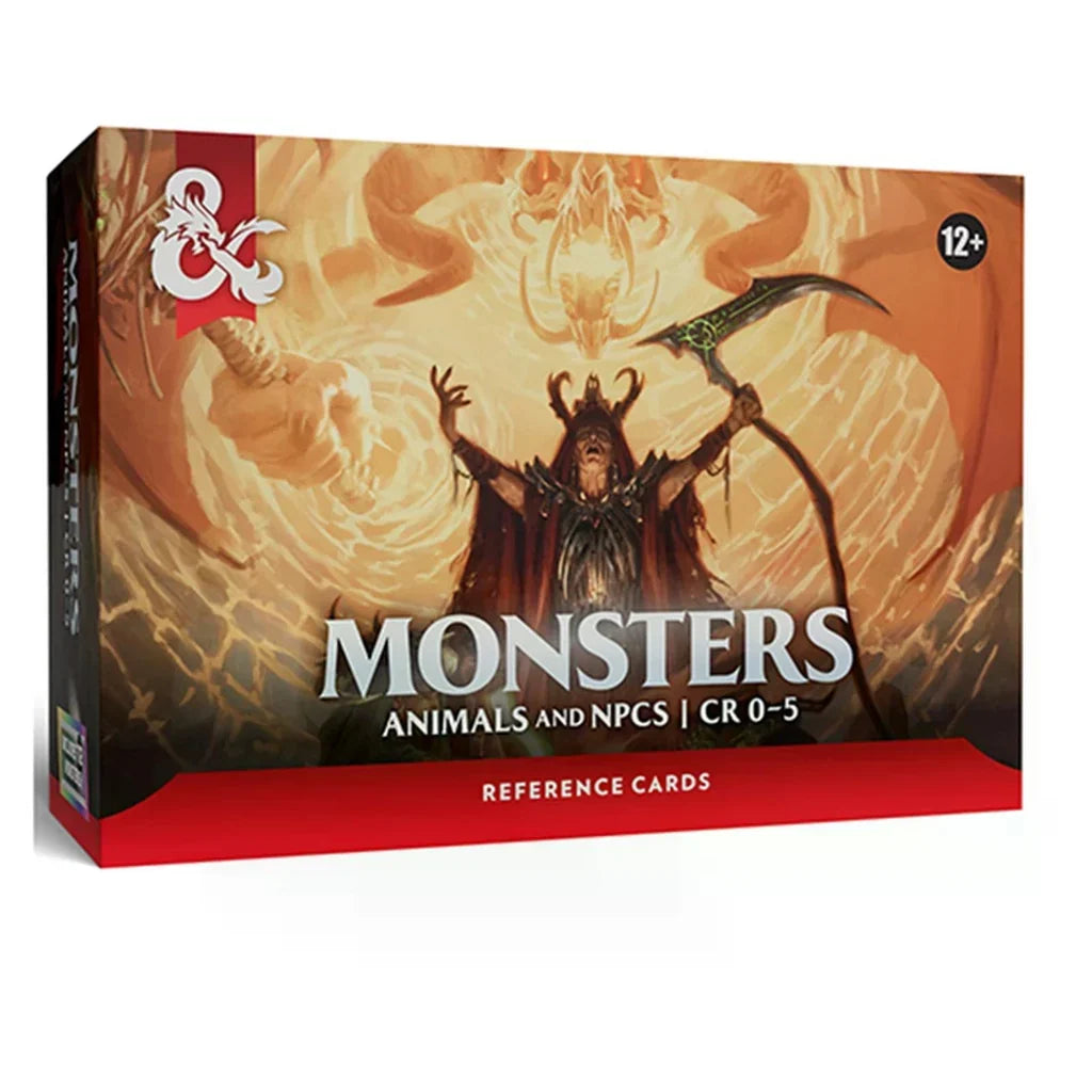 D&D Monsters Animals and NPCs CR 0 - 5