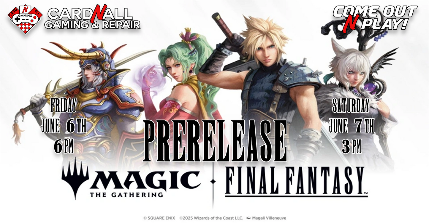 Magic Final Fantasy Prerelease Events