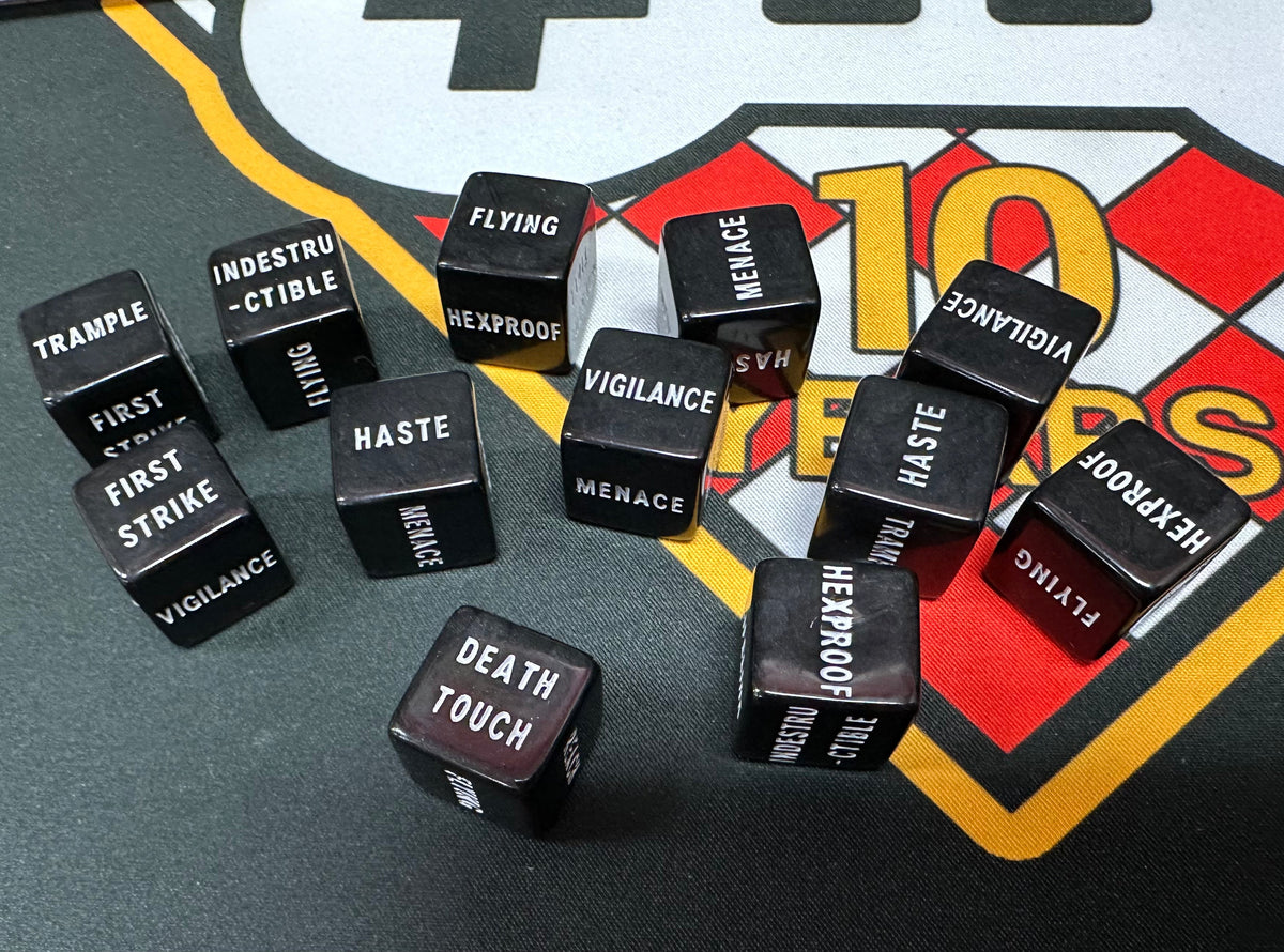 MTG Key Word Dice - 12 Dice Set