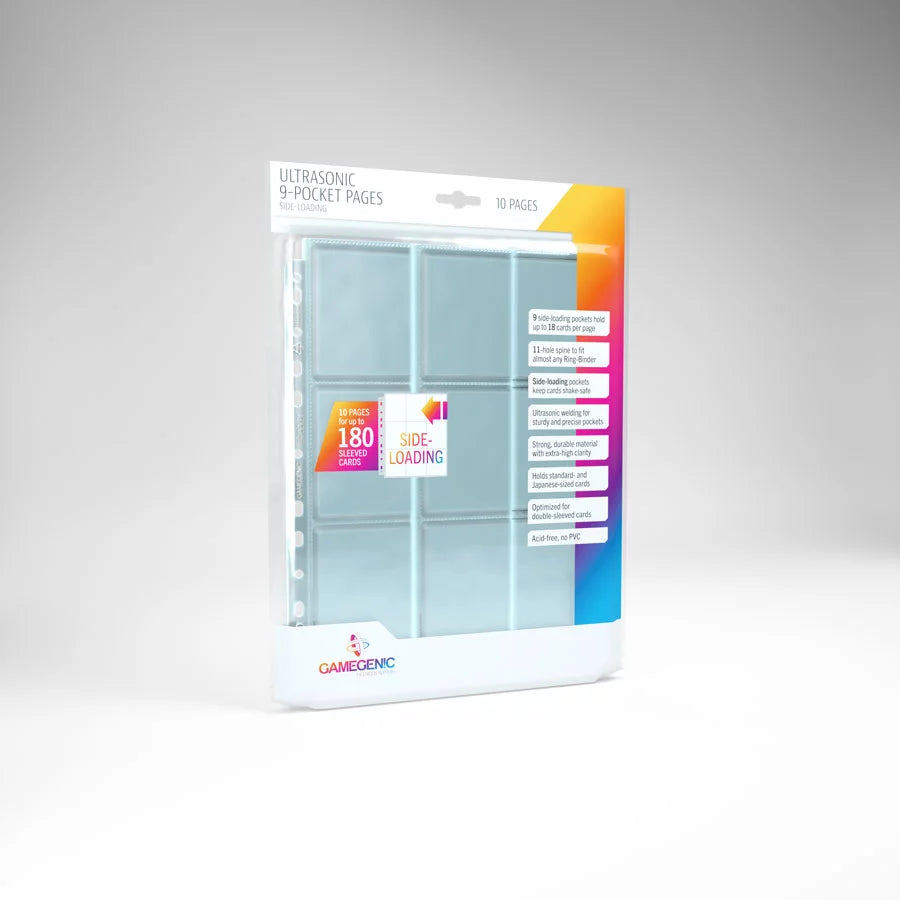 Gamegenic Sideloading 9-Pocket (10 ct) Pages