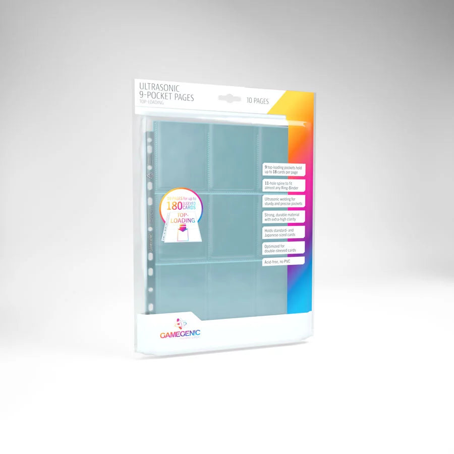 Gamegenic Toploading 9-Pocket (10 ct) Pages