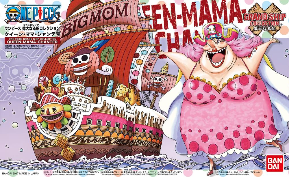 One Piece Queen-Mama-Chanter Ship Model Kit