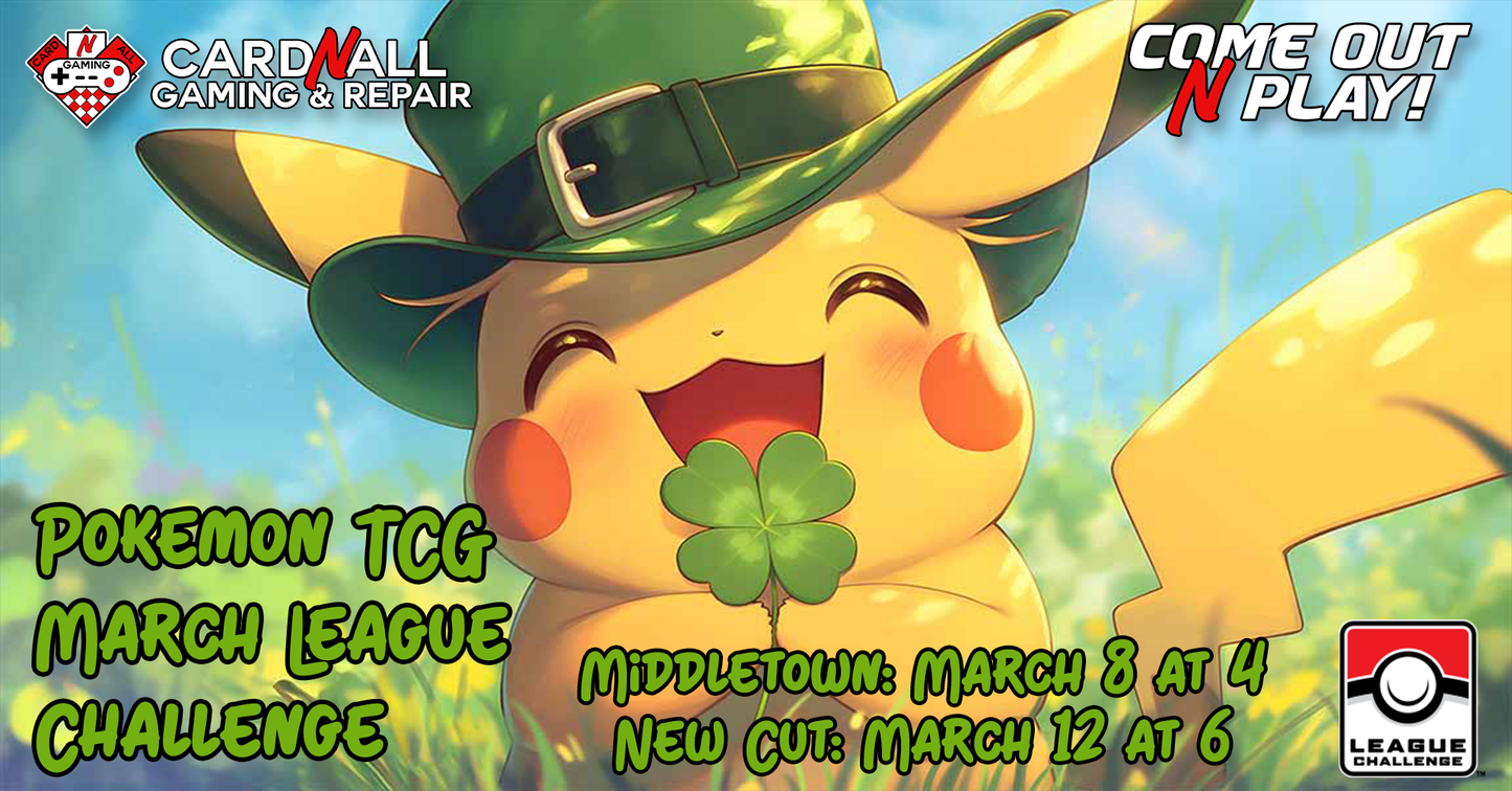 Pokemon March 8th League Challenge at Middletown