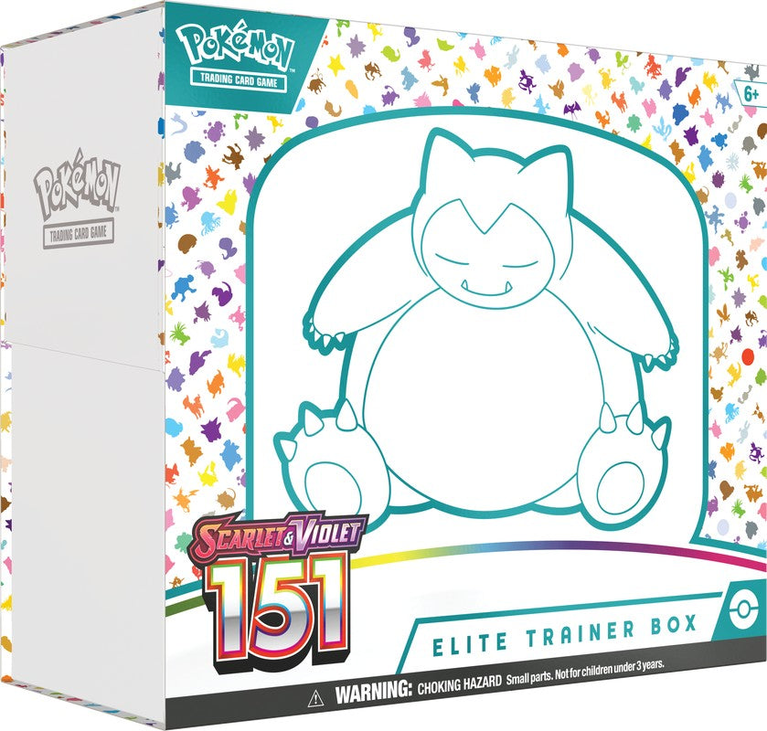Scarlet & Violet 151 Elite Trainer Box (Rip in Seal)