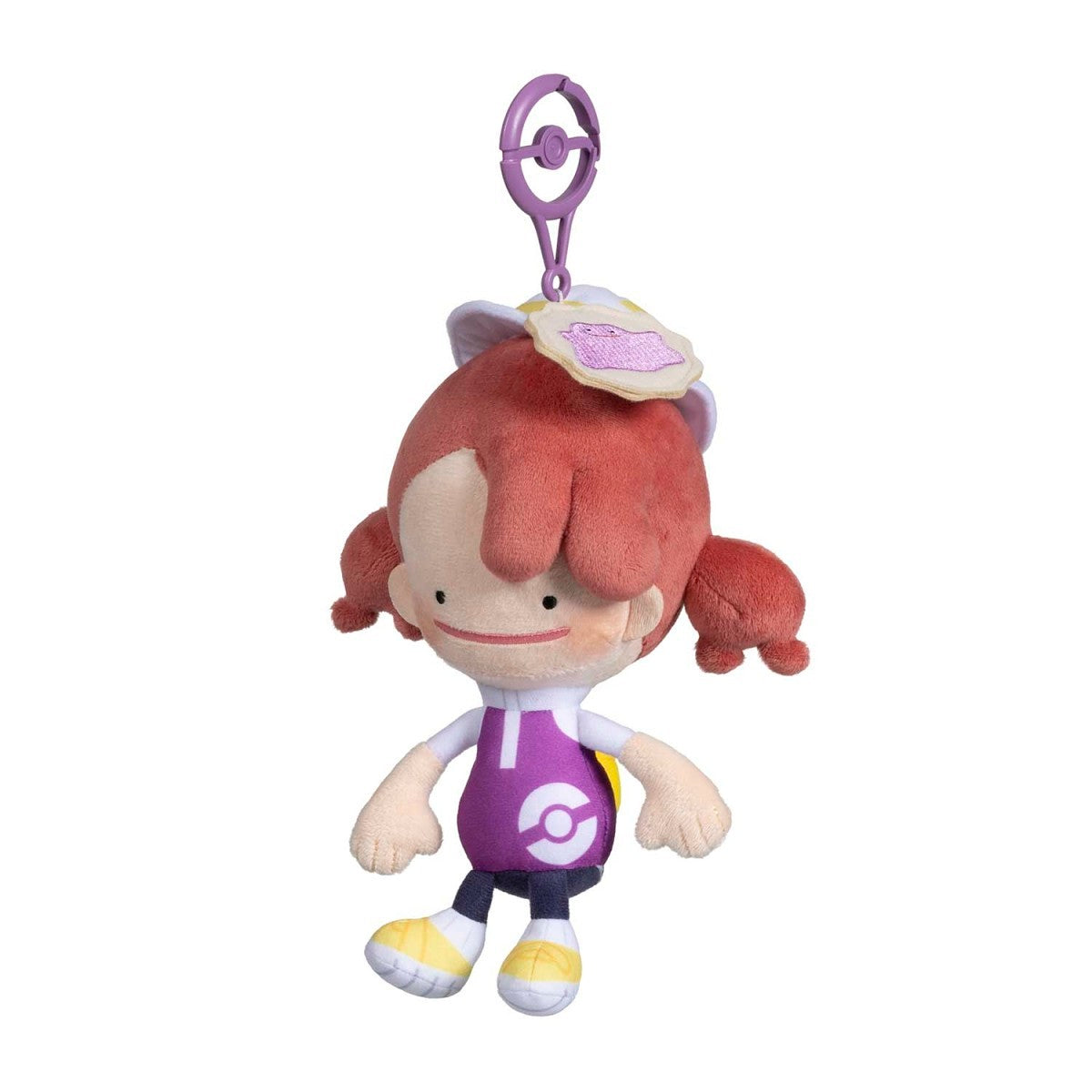 Pokémon Pokopia Ditto Yellow Transformation Plush Key Chain
