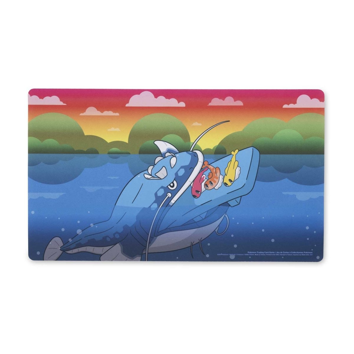 Dondozo & Tatsugiri Teamwork Pokemon Center Playmat
