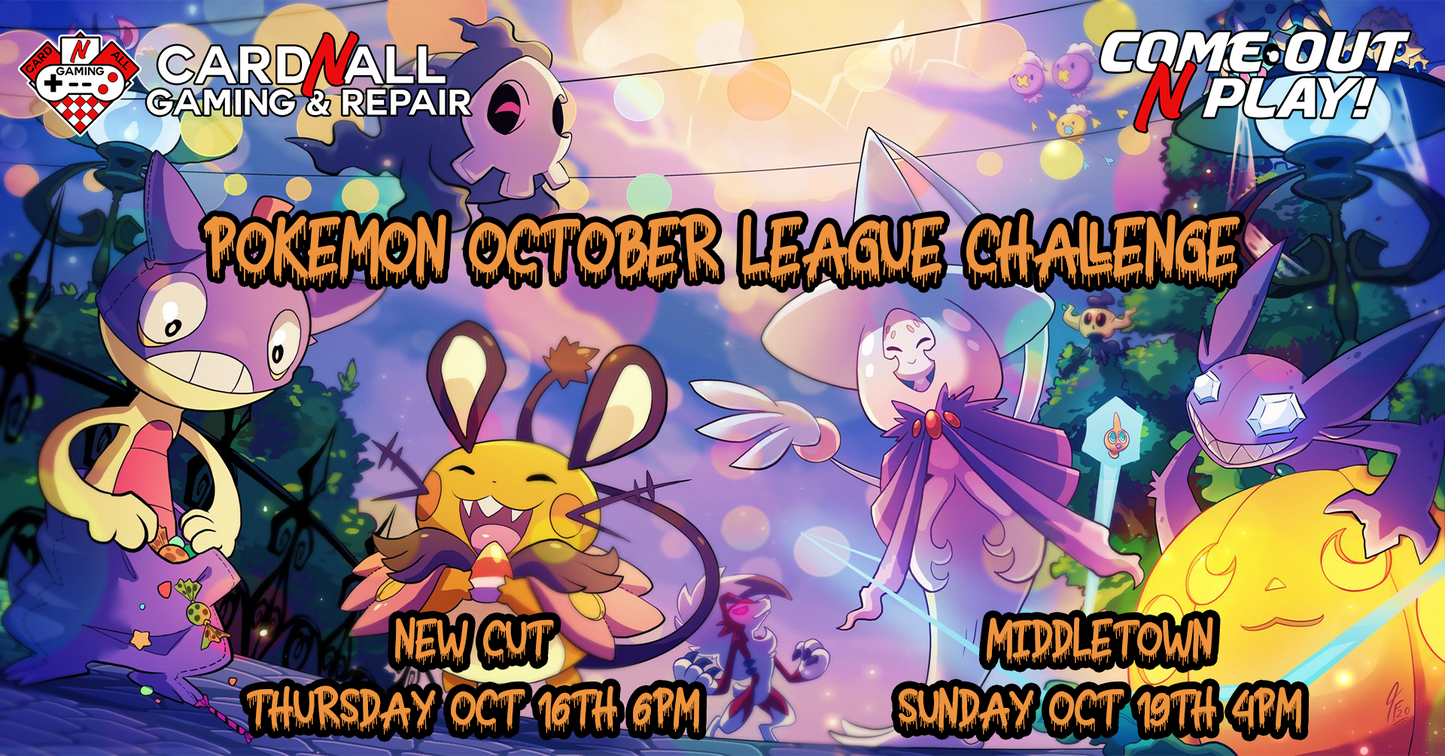 Pokemon October 19th League Challenge