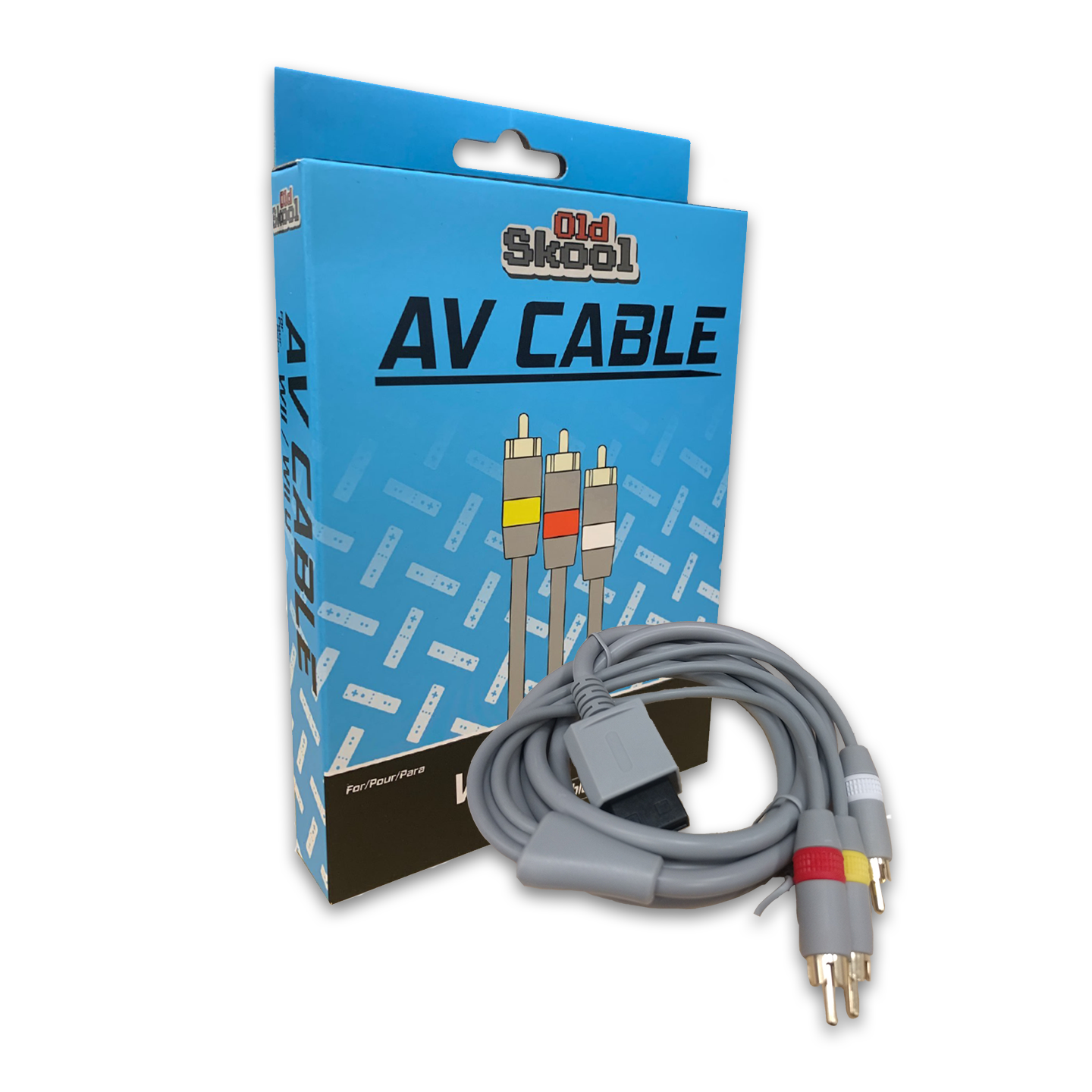 Old Skool AV Cable for Nintendo Wii / Wii U