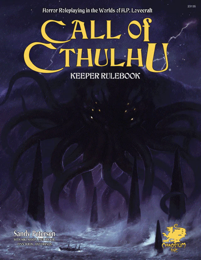 Call of Cthulu Keeper Rulebook