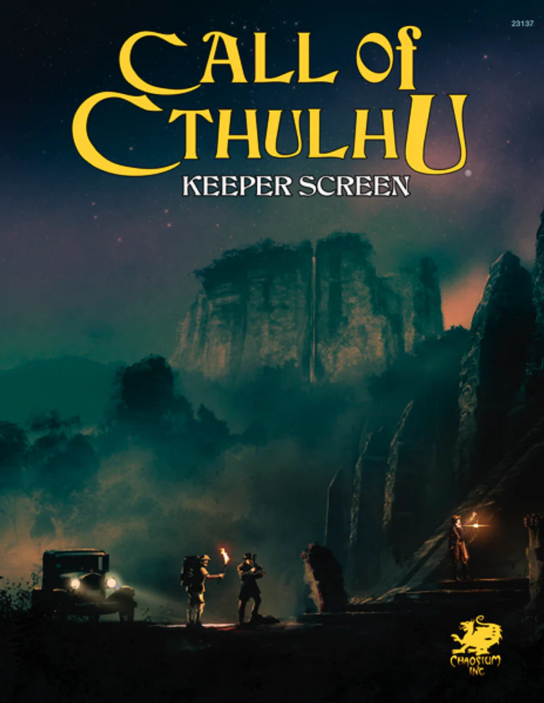 Call of Cthulhu Keeper Screen Pack