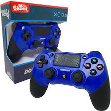 Old Skool Blue Double-Shock 4 Wireless Controller