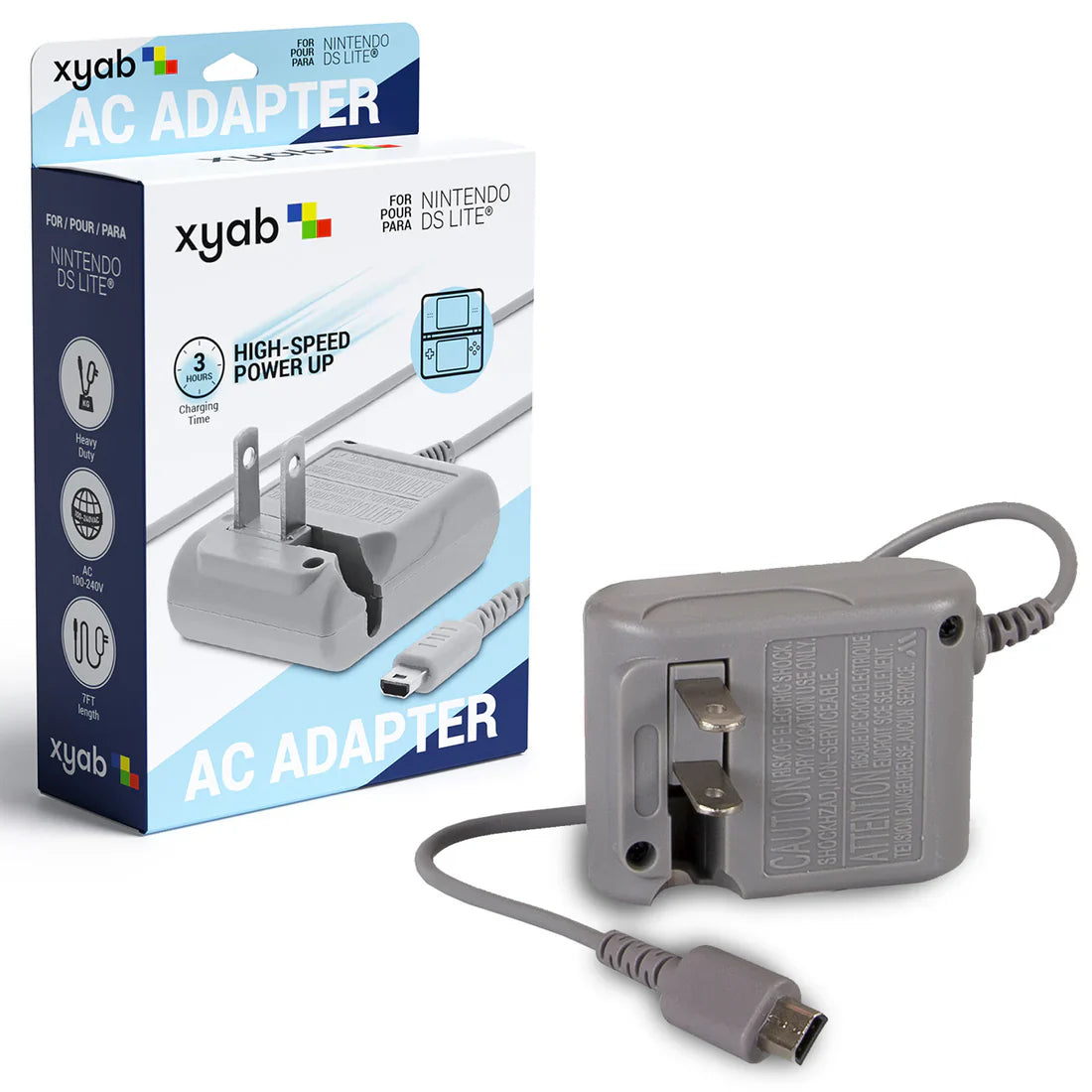 XYAB Nintendo DS Lite AC Adapter
