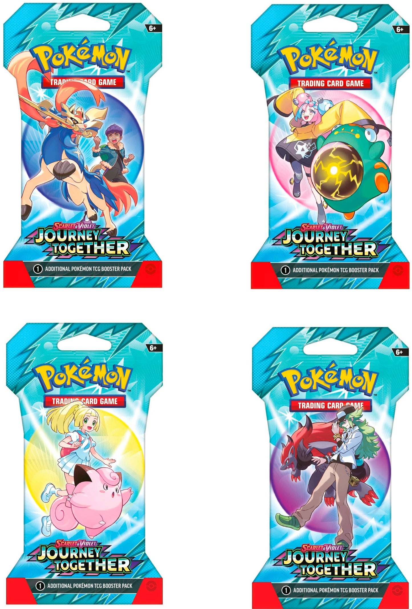 Pokemon Journey Together Sleeved Booster Pack