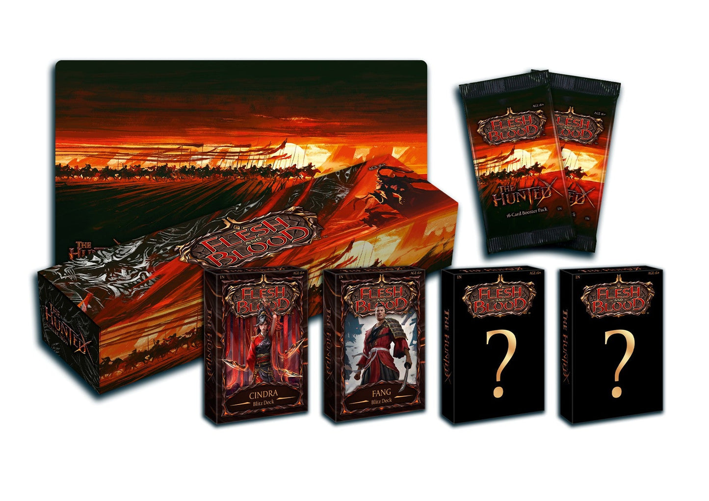 FAB The Hunted Blitz Deck Collection