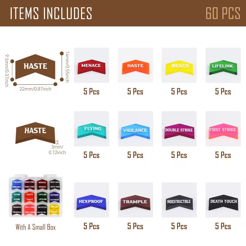 Magic Keyword Acrylic Markers (60 ct)