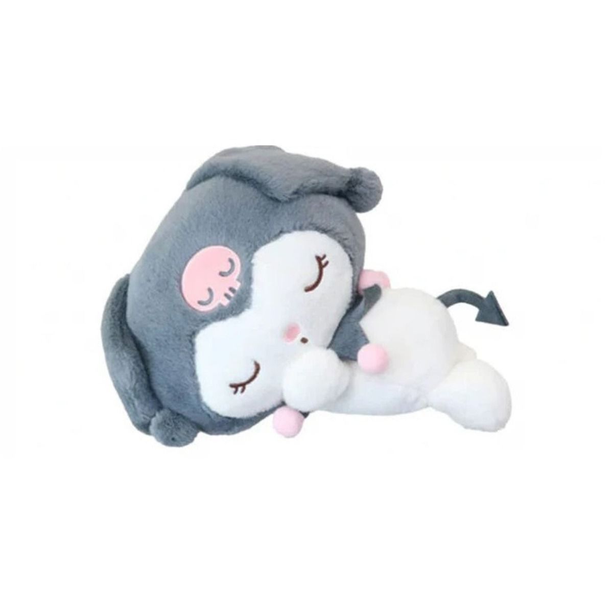 Kuromi Expressive Face Sleeping Plush - 9"