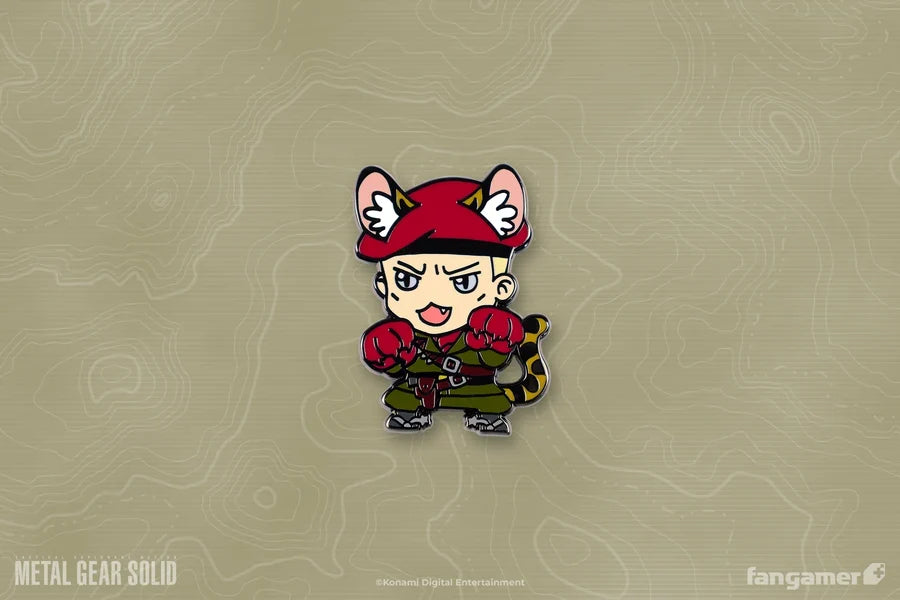 Fangamer Metal Gear Solid Revolver Ocelot Rawrcelot Pin