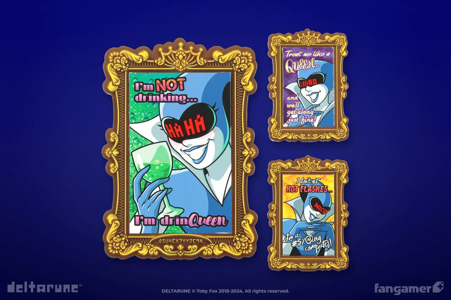 Fangamer Deltarune Queen Magnet Set