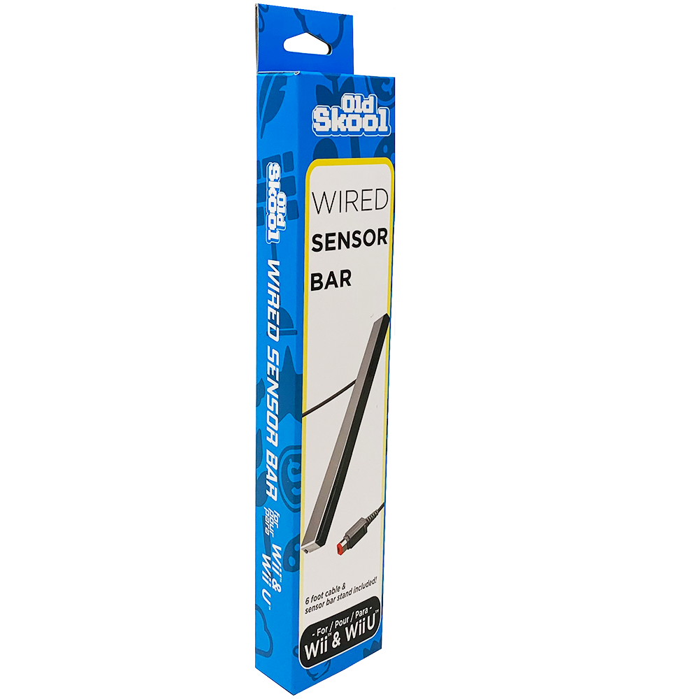 Old Skool Wired Sensor Bar for Wii / Wii U
