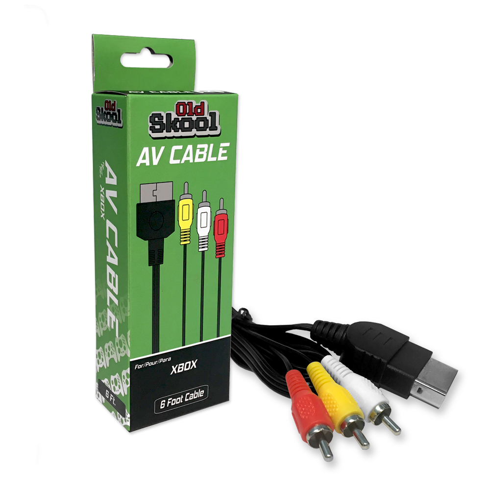 Old Skool Xbox AV Cable
