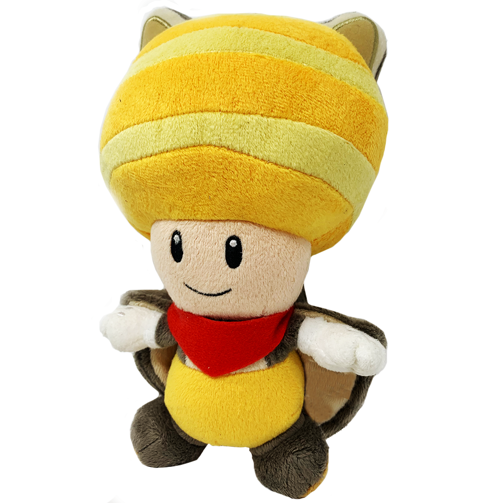 Little Buddy Yellow Flying Squirrel Toad 8 Plush CNAGames Middletown little-buddy-yellow-flying-squirrel-toad-8-plush-cnagames-middletown