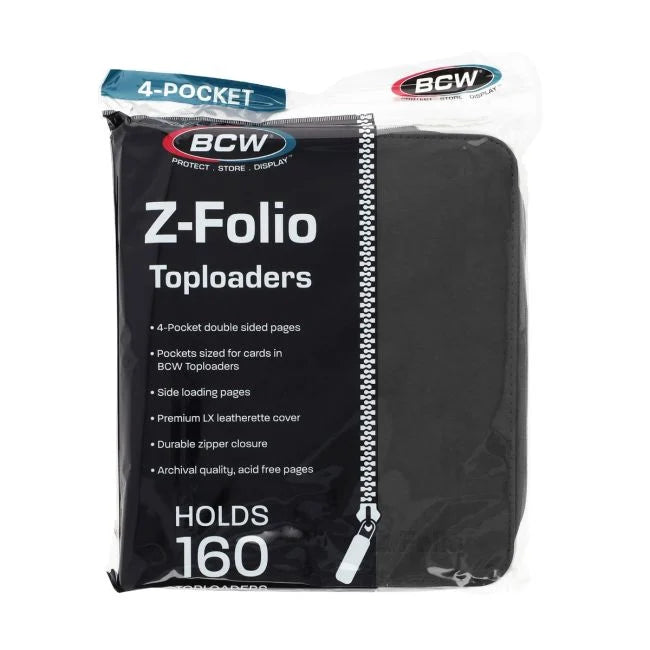Z-Folio 4-Pocket LX Top Loader Binder