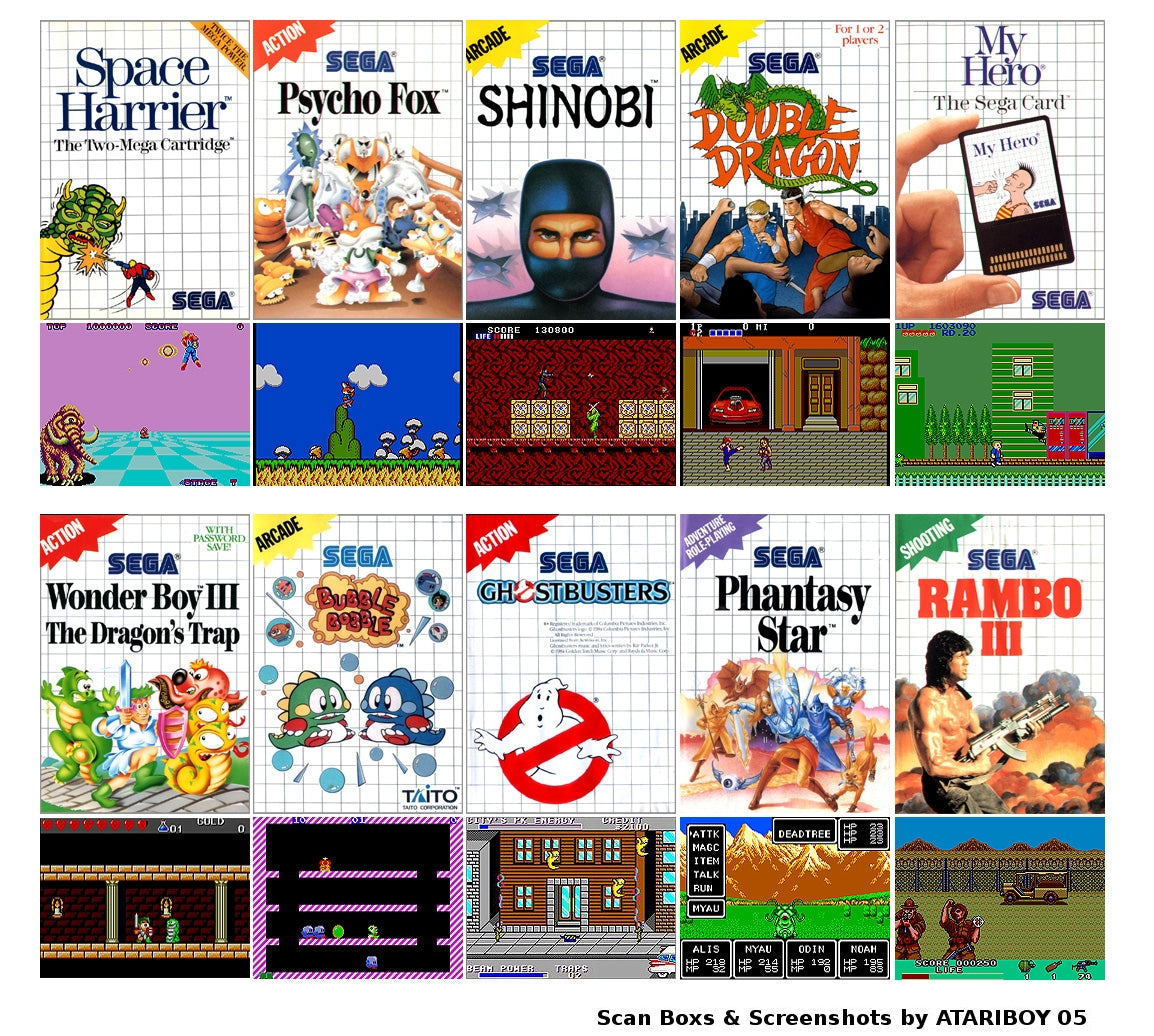 Sega Master System Games