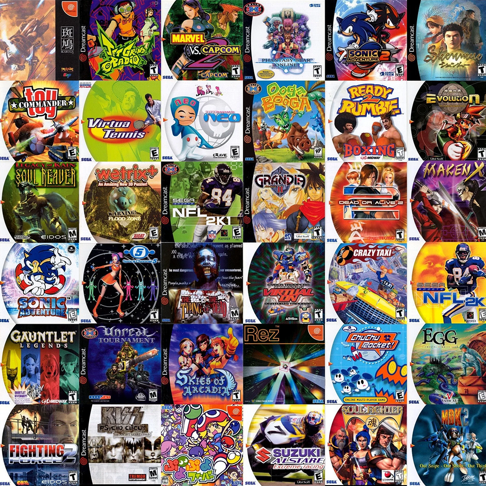 Sega Dreamcast Games