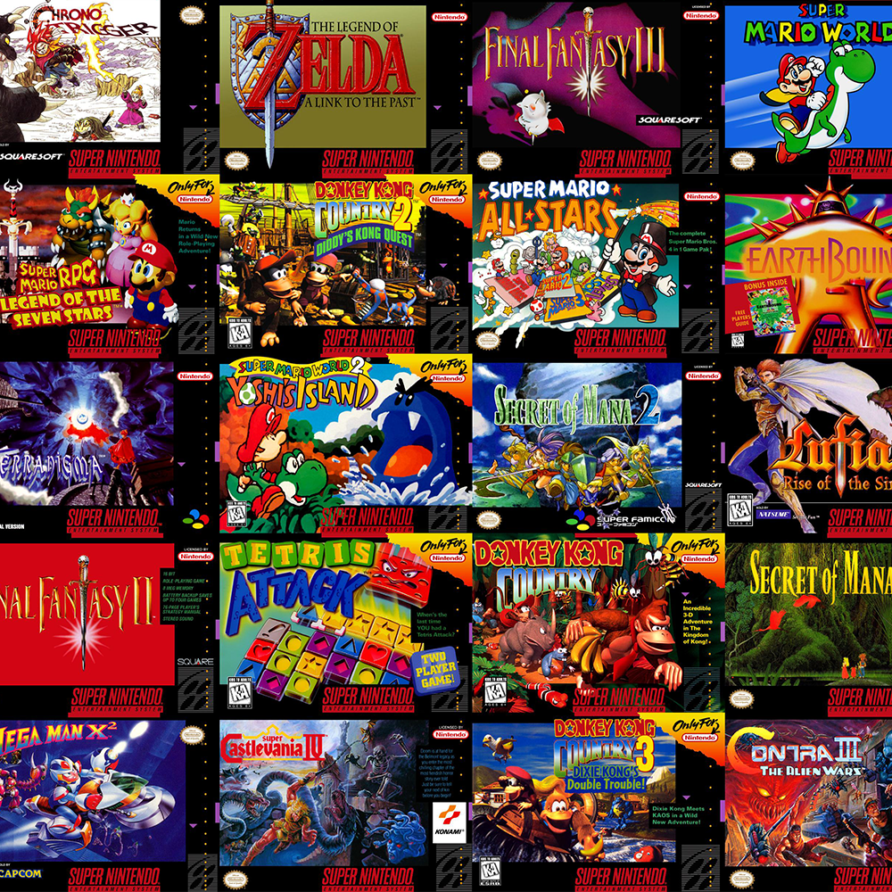 Super Nintendo Games