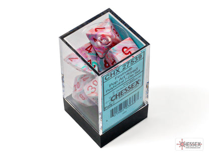 Chessex Festive Polyhedral 7ct Dice Set