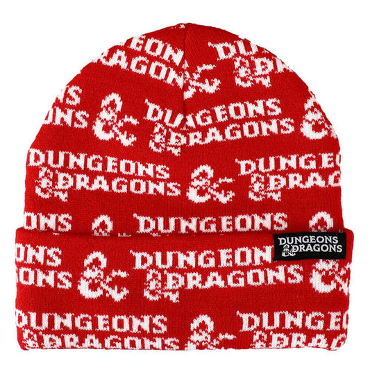 Dungeons & Dragons Logo Jacquard Cuff Beanie