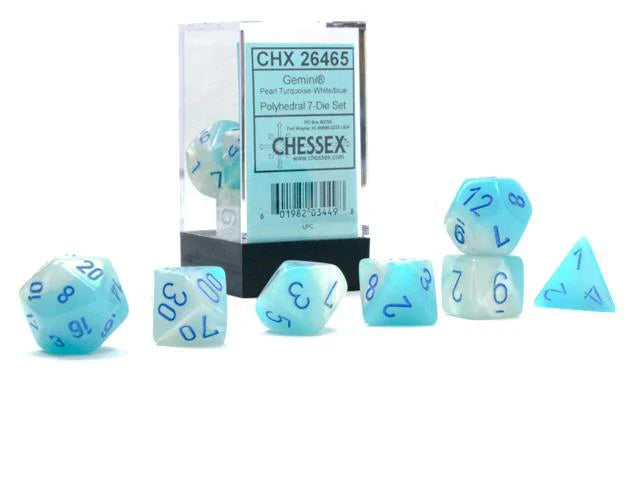 Chessex Gemini 16mm D6 12ct Dice Set