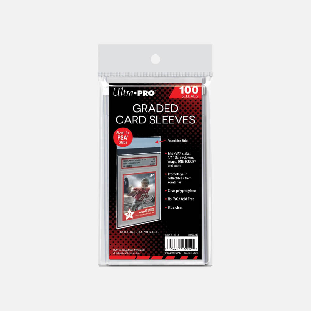 PSA Graded Card Sleeves - 100 Ct